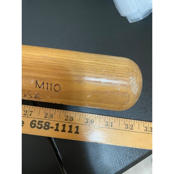 Louisville Slugger Genuine M110 Larry Walker Baseball Wood Bat ABOUT 32.5" LONG - Picture 10 of 10